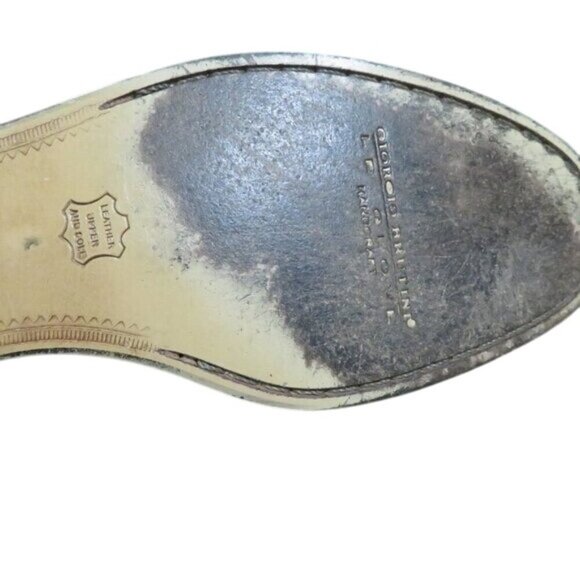 Giorgio Brutini Le Glove Black Kiltie Italian Leather Loafer Oxford Driving Shoe - Picture 11 of 11